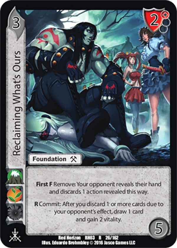 Image for Reclaiming What's Ours (Red Horizon: Blood Omen) (26) - UniVersus