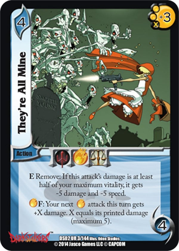 Image for They're All Mine (Darkstalkers: Warriors of the Night) (3) - UniVersus
