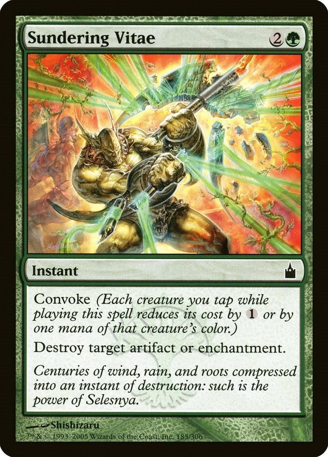 Image for Sundering Vitae (Ravnica: City of Guilds) (185) - Magic: The Gathering