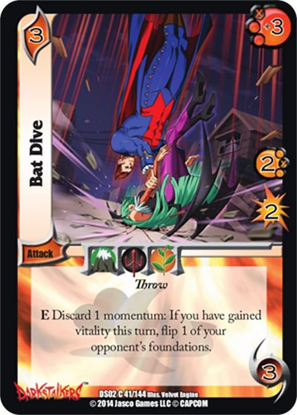 Image for Bat Dive (Darkstalkers: Warriors of the Night) (41) - UniVersus