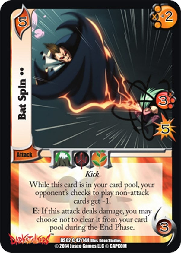 Image for Bat Spin (Darkstalkers: Warriors of the Night) (42) - UniVersus