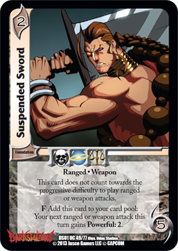 Image for Suspended Sword (Darkstalkers: Collector's Tins) (49) - UniVersus