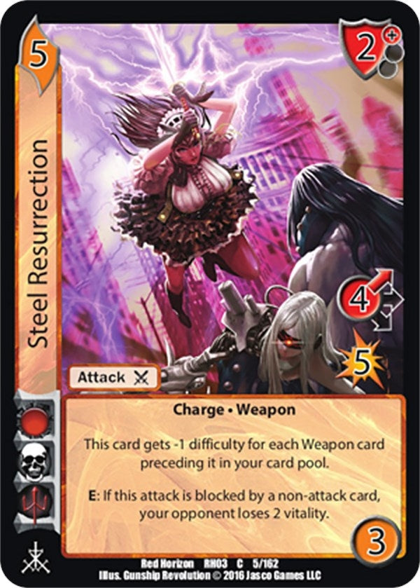 Image for Steel Resurrection (Red Horizon: Blood Omen) (5) - UniVersus