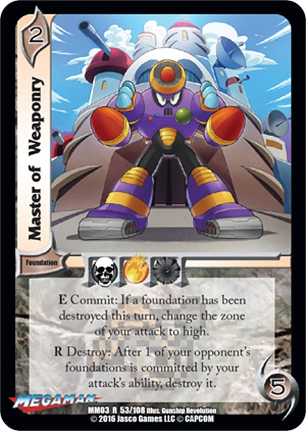Image for Master of Weaponry (Mega Man: Battle for Power) (53) - UniVersus