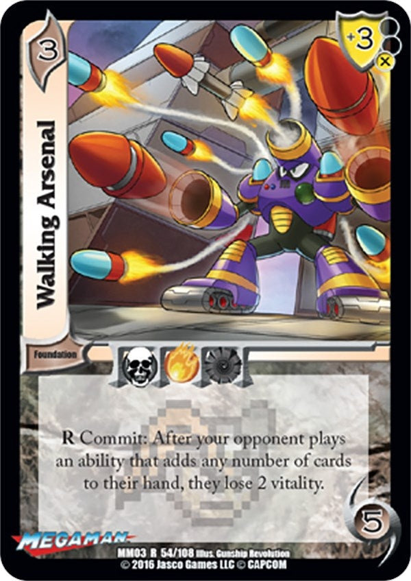 Image for Walking Arsenal (Mega Man: Battle for Power) (54) - UniVersus