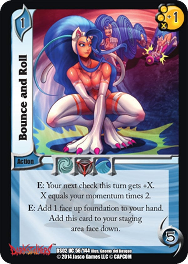 Image for Bounce and Roll (Darkstalkers: Warriors of the Night) (56) - UniVersus