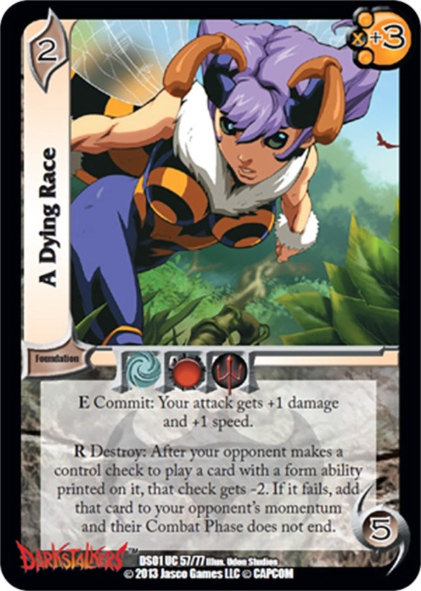 Image for A Dying Race (Darkstalkers: Collector's Tins) (57) - UniVersus