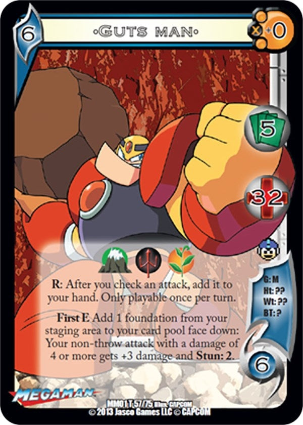 Image for Guts Man (Mega Man: Collector's Tins) (57) - UniVersus