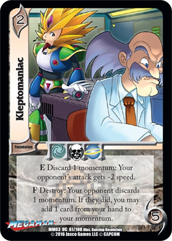 Image for Kleptomaniac (Mega Man: Battle for Power) (61) - UniVersus