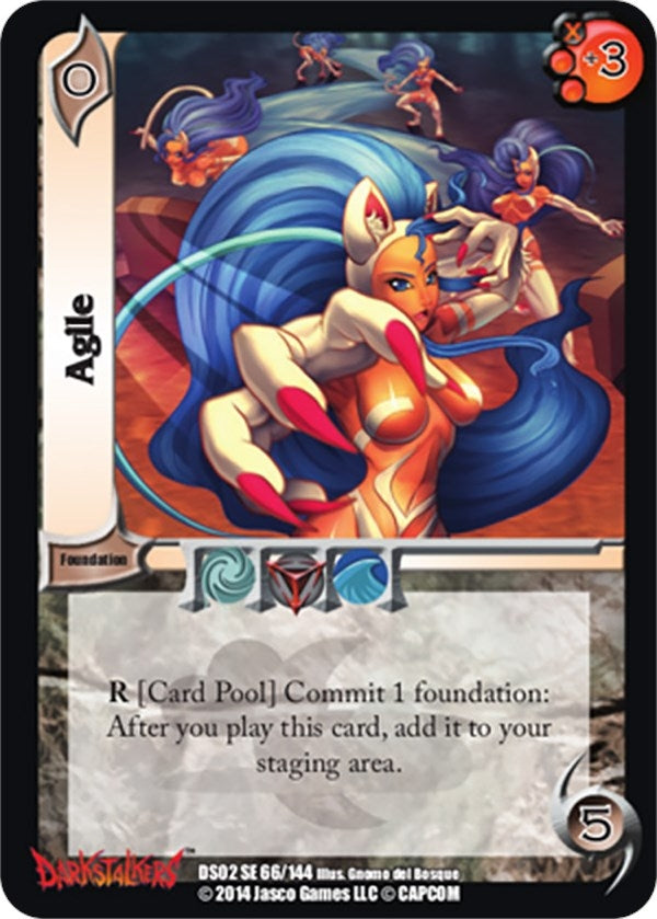 Image for Agile (Darkstalkers: Warriors of the Night) (66) - UniVersus