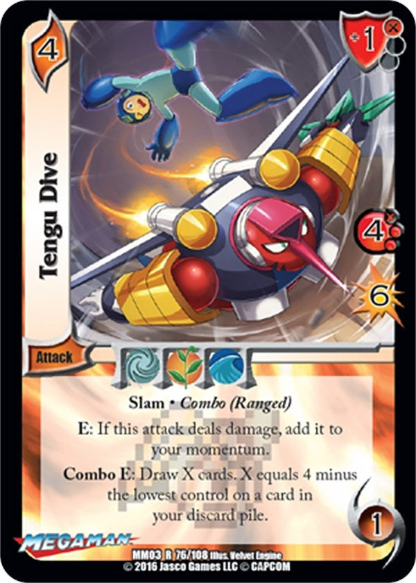 Image for Tengu Dive (Mega Man: Battle for Power) (76) - UniVersus