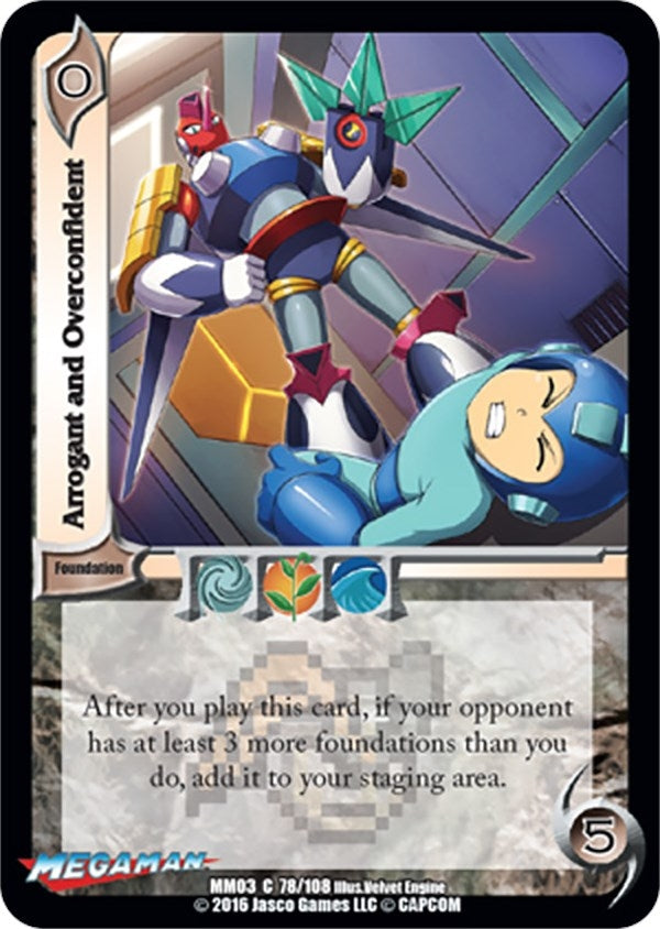 Image for Arrogant and Overconfident (Mega Man: Battle for Power) (78) - UniVersus