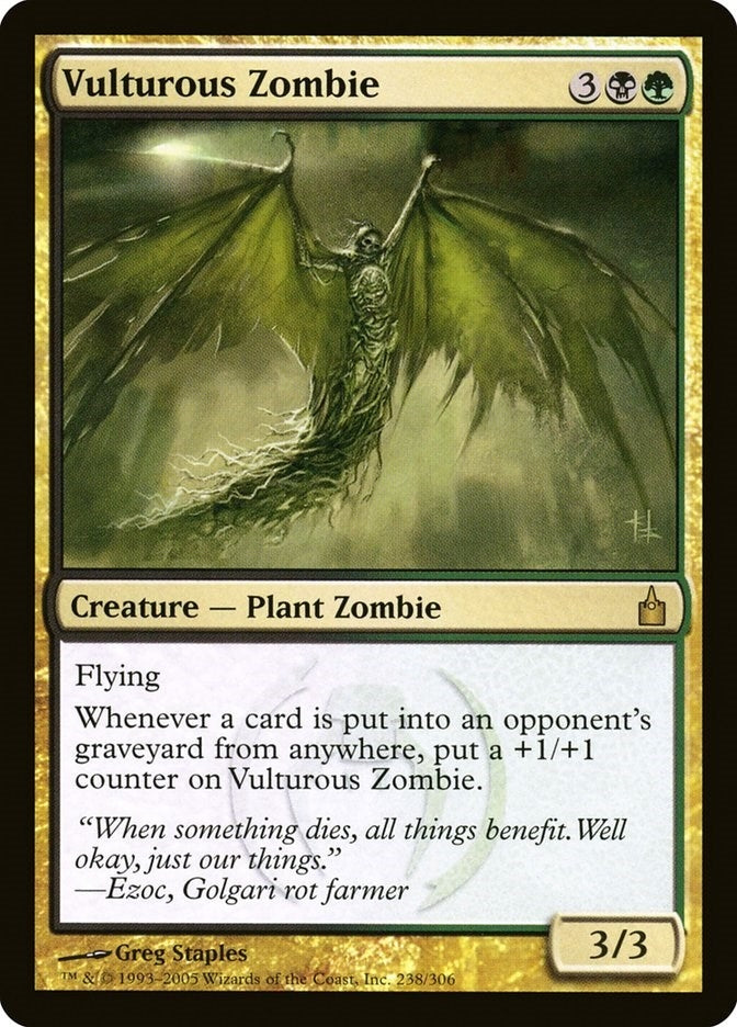 Image for Vulturous Zombie (Ravnica: City of Guilds) (238) - Magic: The Gathering