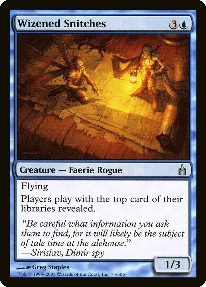Image for Wizened Snitches (Ravnica: City of Guilds) (75) - Magic: The Gathering