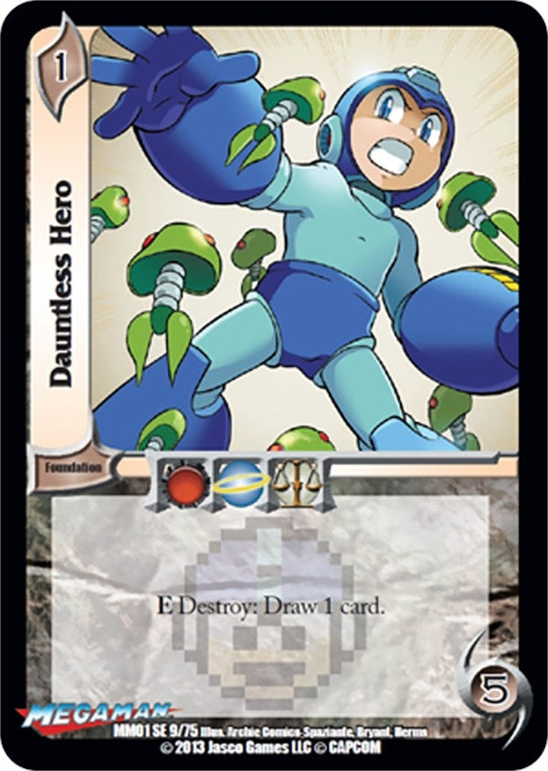 Image for Dauntless Hero (Mega Man: Collector's Tins) (9) - UniVersus