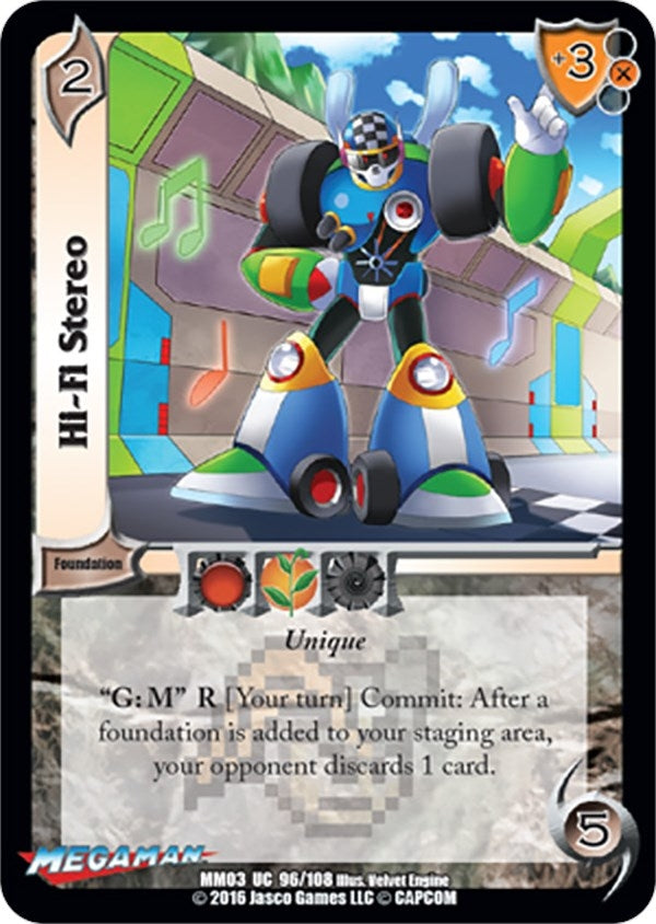 Image for Hi-Fi Stereo (Mega Man: Battle for Power) (96) - UniVersus