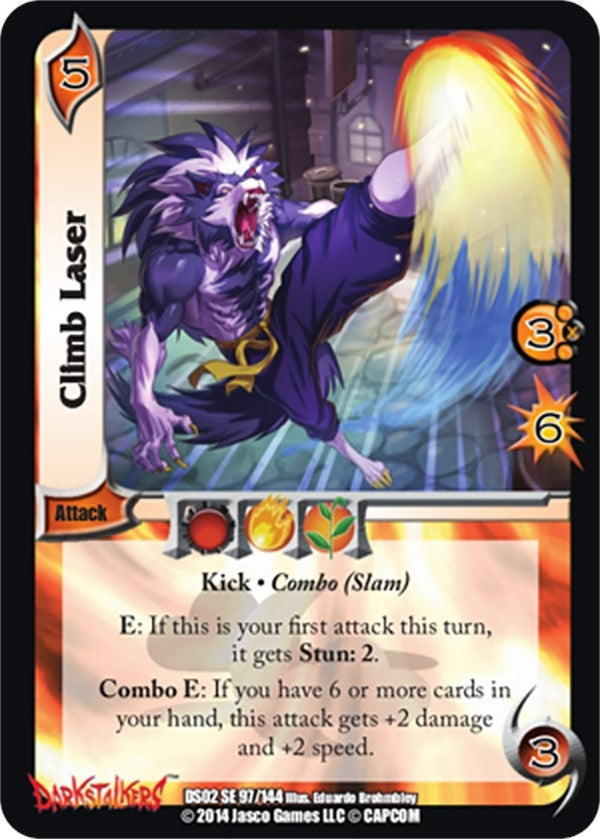 Image for Climb Laser (Darkstalkers: Warriors of the Night) (97) - UniVersus