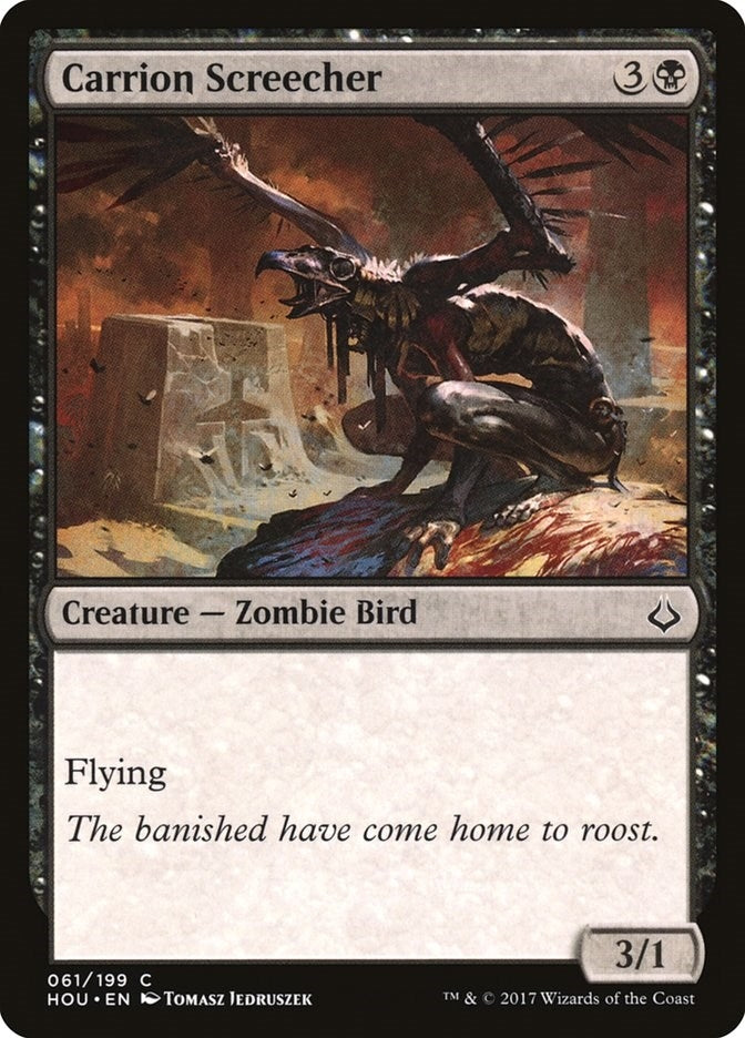 Image for Carrion Screecher (Hour of Devastation) (61) - Magic: The Gathering