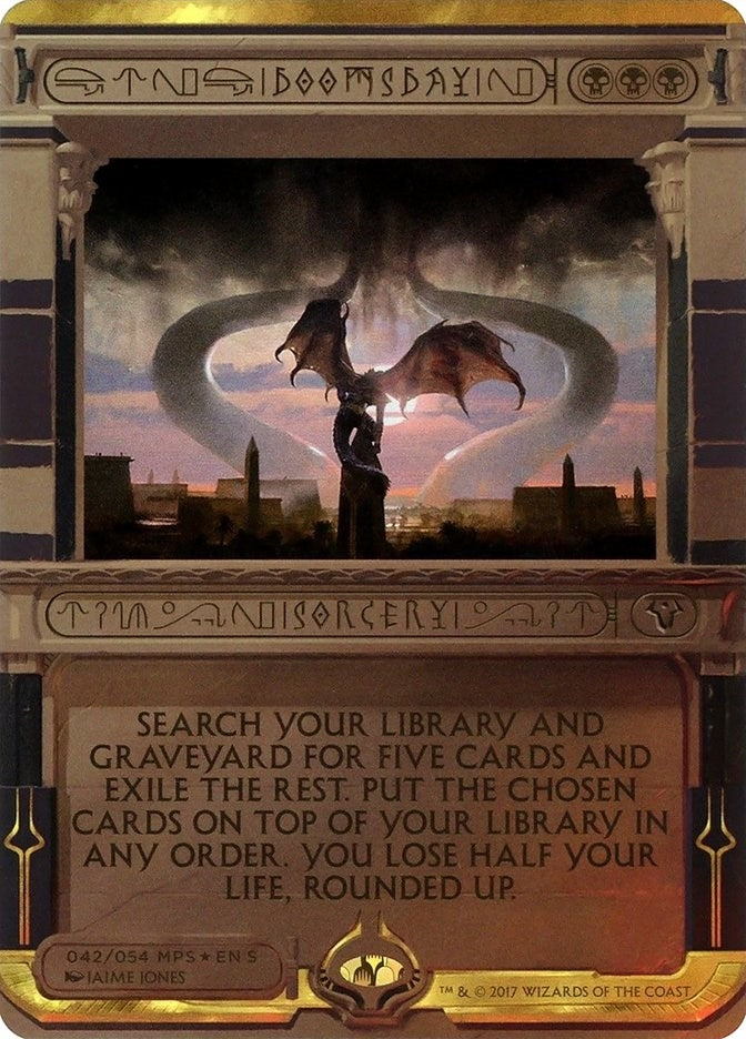 Image for Doomsday (Masterpiece Series: Amonkhet Invocations) (42) - Magic: The Gathering