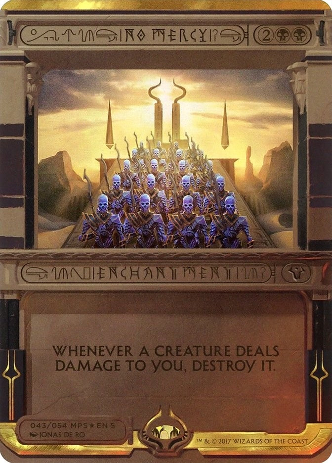 Image for No Mercy (Masterpiece Series: Amonkhet Invocations) (43) - Magic: The Gathering