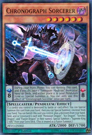 Image for Chronograph Sorcerer (Pendulum Evolution) (PEVO-EN002) - YuGiOh