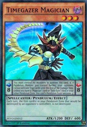 Image for Timegazer Magician (Pendulum Evolution) (PEVO-EN012) - YuGiOh