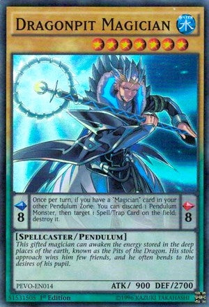 Image for Dragonpit Magician (Pendulum Evolution) (PEVO-EN014) - YuGiOh