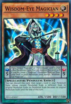 Image for Wisdom-Eye Magician (Pendulum Evolution) (PEVO-EN017) - YuGiOh