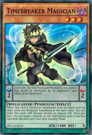 Image for Timebreaker Magician (Pendulum Evolution) (PEVO-EN019) - YuGiOh