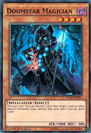 Image for Doomstar Magician (Pendulum Evolution) (PEVO-EN021) - YuGiOh
