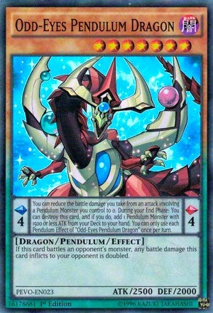 Image for Odd-Eyes Pendulum Dragon (Pendulum Evolution) (PEVO-EN023) - YuGiOh