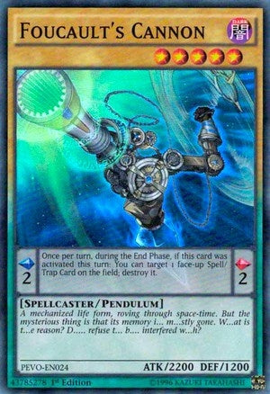 Image for Foucault's Cannon (Pendulum Evolution) (PEVO-EN024) - YuGiOh