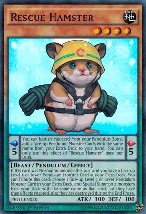 Image for Rescue Hamster (Pendulum Evolution) (PEVO-EN028) - YuGiOh