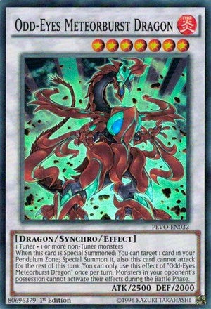 Image for Odd-Eyes Meteorburst Dragon (Pendulum Evolution) (PEVO-EN032) - YuGiOh