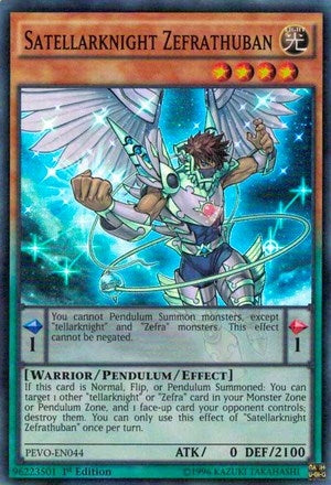 Image for Satellarknight Zefrathuban (Pendulum Evolution) (PEVO-EN044) - YuGiOh