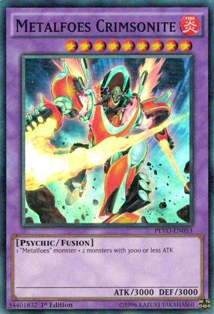 Image for Metalfoes Crimsonite (Pendulum Evolution) (PEVO-EN053) - YuGiOh