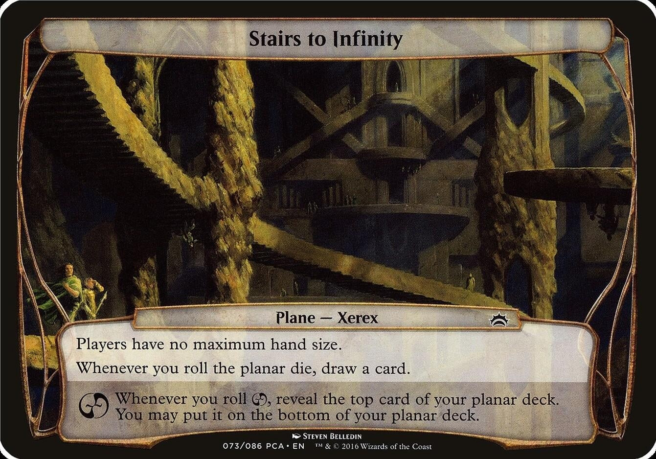 Image for Stairs to Infinity (Planechase Anthology) (Oversize Cards) (73) - Magic: The Gathering