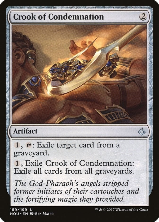 Image for Crook of Condemnation (Hour of Devastation) (159) - Magic: The Gathering