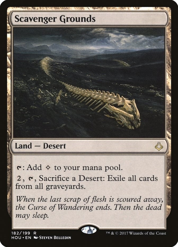 Image for Scavenger Grounds (Hour of Devastation) (182) - Magic: The Gathering