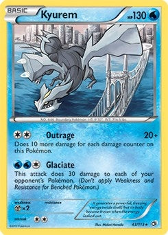 Image for Kyurem 43/113 (BW Legendary Treasures) (Deck Exclusives) (043/113) - Pokemon