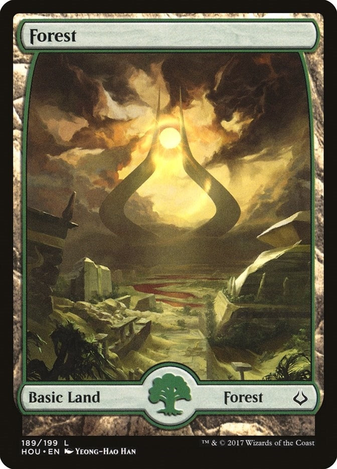 Image for Forest (189) - Full Art (Hour of Devastation) (189) - Magic: The Gathering