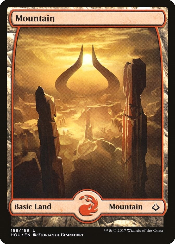 Image for Mountain (188) - Full Art (Hour of Devastation) (188) - Magic: The Gathering
