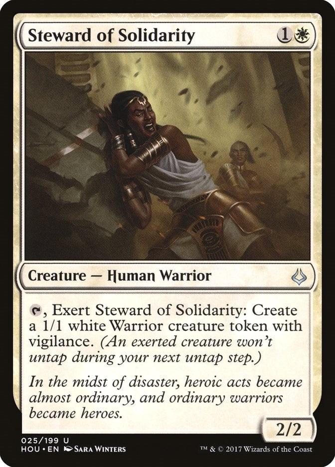 Image for Steward of Solidarity (Hour of Devastation) (25) - Magic: The Gathering