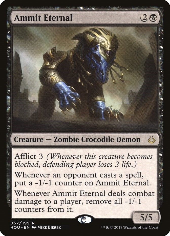 Image for Ammit Eternal (Hour of Devastation) (57) - Magic: The Gathering