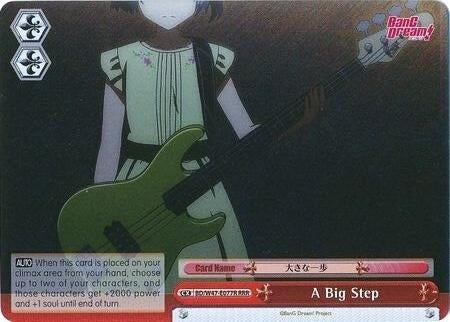 Image for A Big Step (RRR) (BanG Dream!) (BD/W47-E077R RRR) - Weiss Schwarz