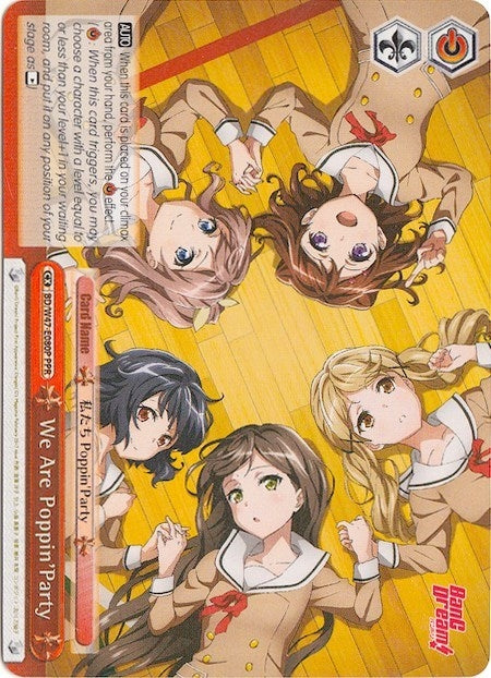Image for We Are Poppin'Party (Parallel Foil) (BanG Dream!) (BD/W47-E080P PPR) - Weiss Schwarz