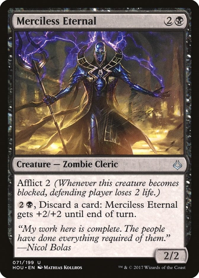 Image for Merciless Eternal (Hour of Devastation) (71) - Magic: The Gathering