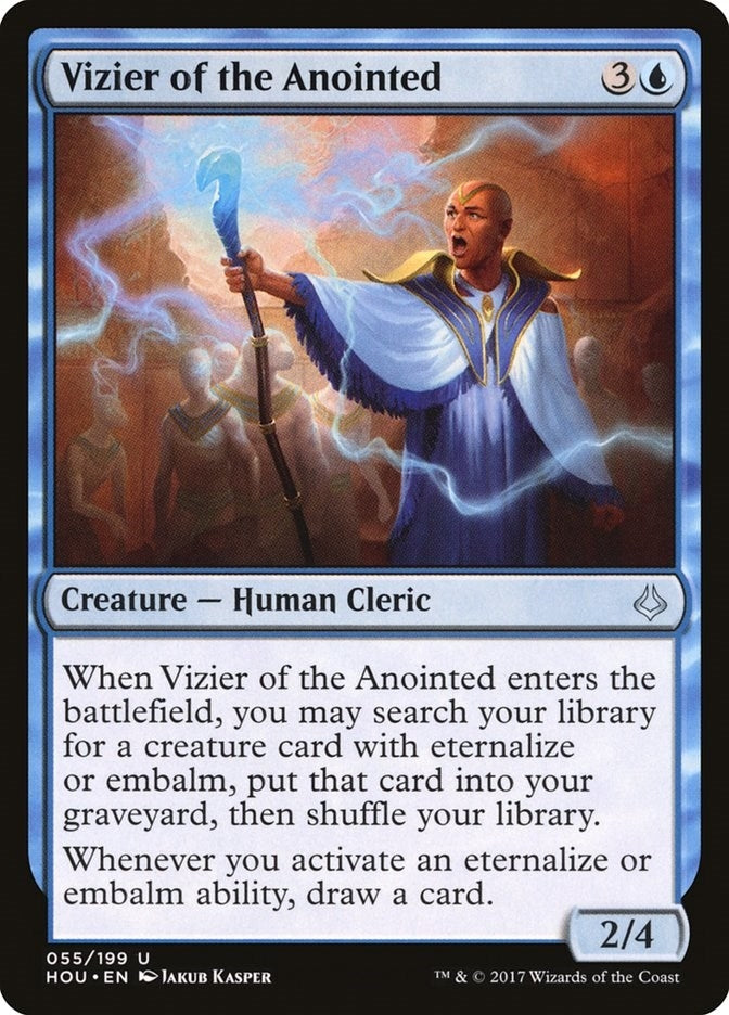 Image for Vizier of the Anointed (Hour of Devastation) (55) - Magic: The Gathering