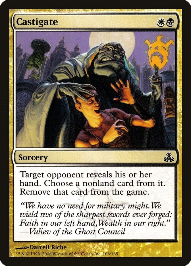 Image for Castigate (Guildpact) (106) - Magic: The Gathering