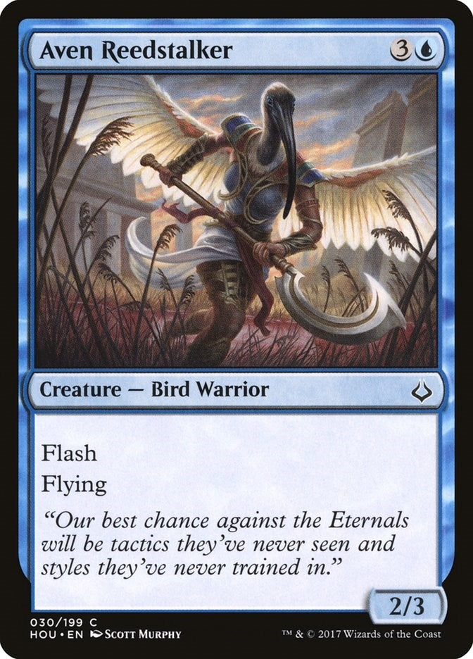 Image for Aven Reedstalker (Hour of Devastation) (30) - Magic: The Gathering